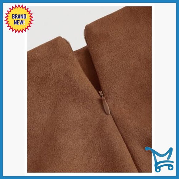 Suede Fringe Sleeveless Cami Top and Shorts Two Piece Set - Picture 5 of 5